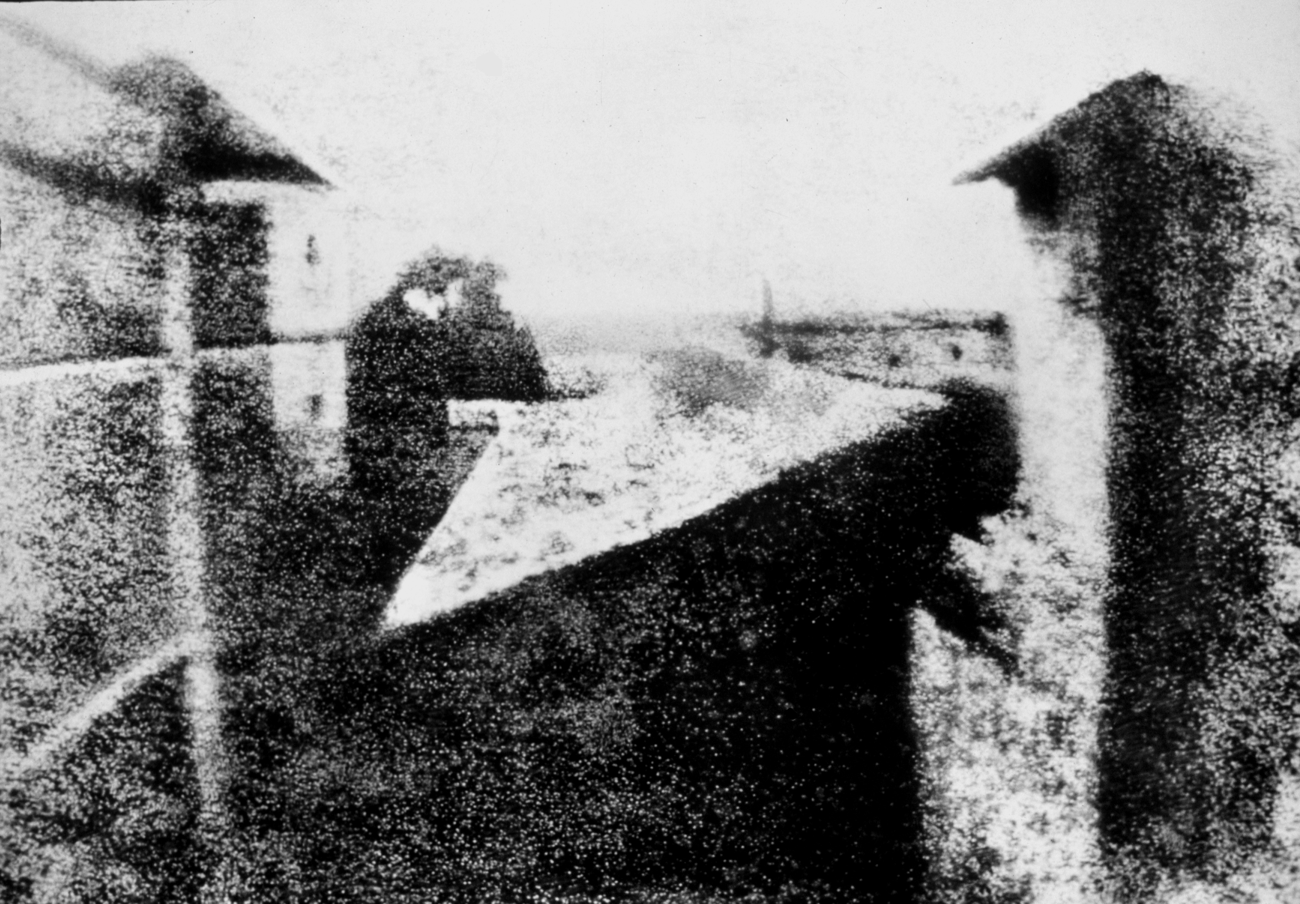 Первая фотография в мире, «Вид из окна», 1826